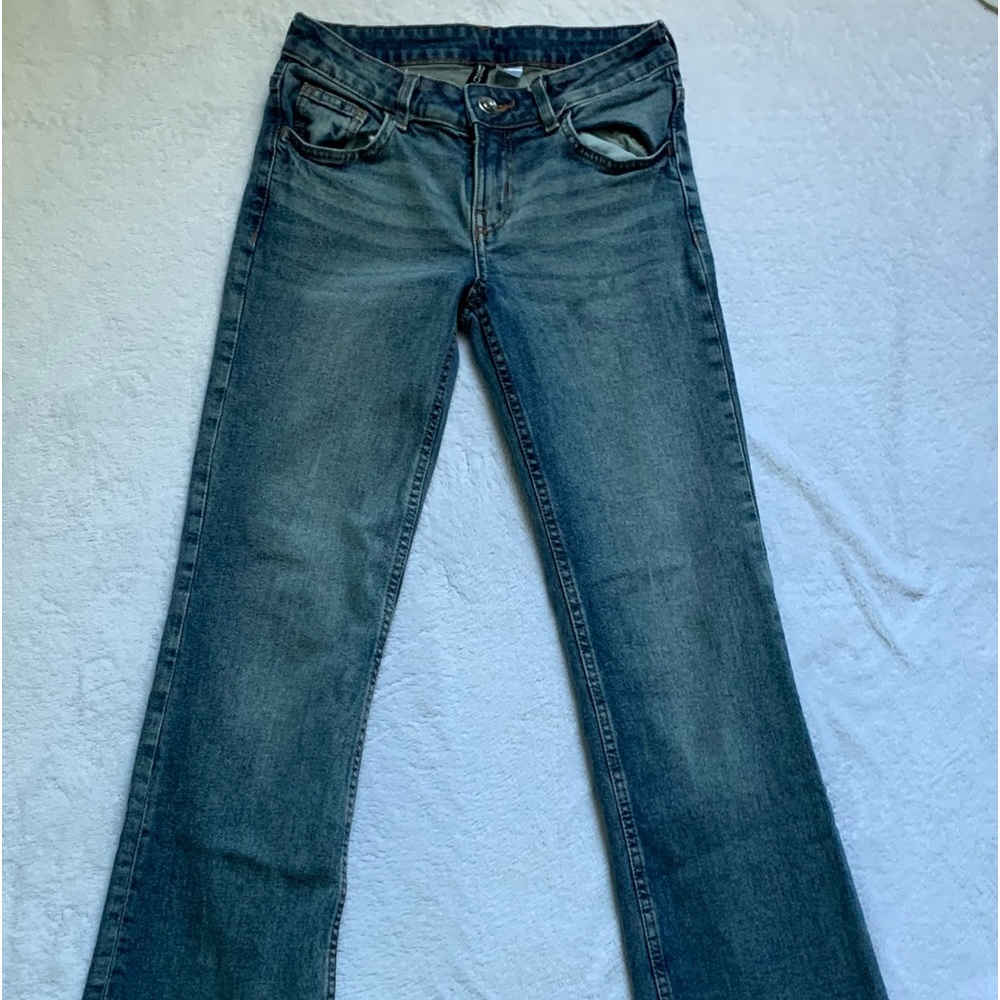H&M low waisted denim jeans